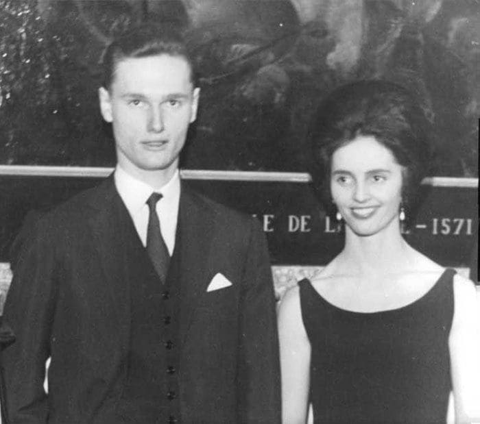 María Teresa Borbón-Parma con su hermano Sixto Enrique de Borbón-Parma,  Duque de Aranjuez