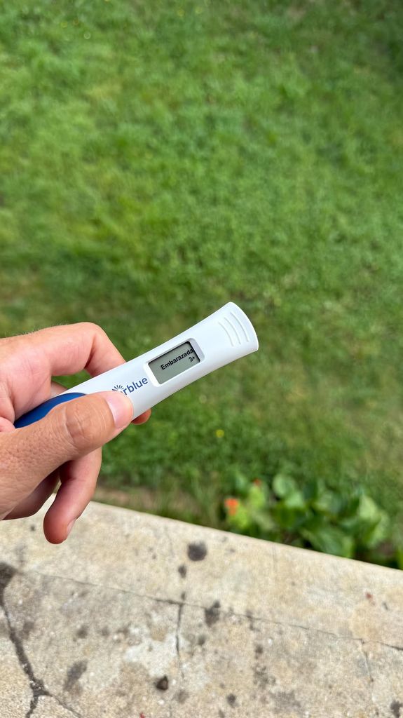 Prueba de embarazo de Marta Castro