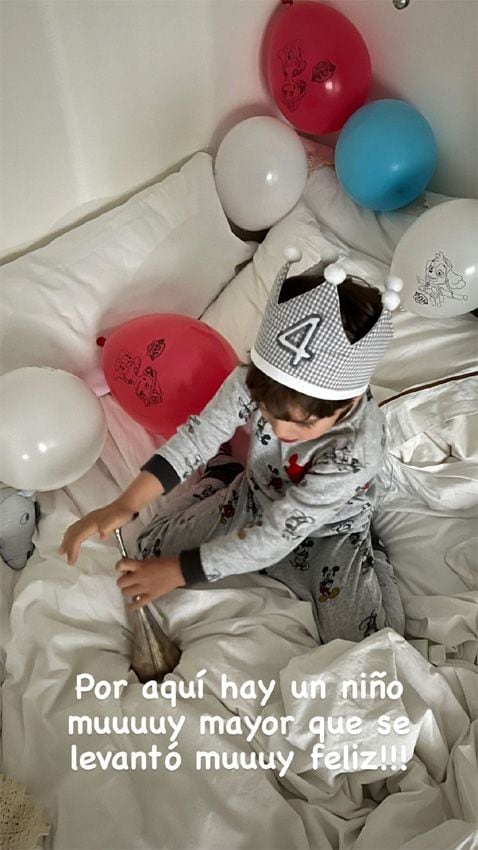 El hijo de Eva González cumple cuatro años