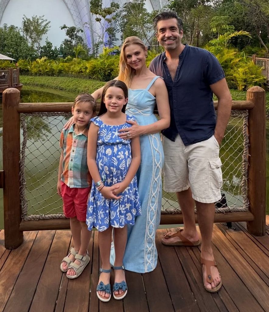 Ana Layevksa ha formado una hermosa familia con su esposo Rodrigo Moreira.