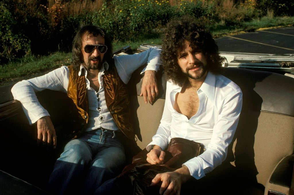 John McVie y Lindsey Buckingham 