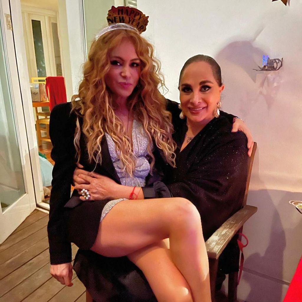 Paulina Rubio y Susana Dosamantes