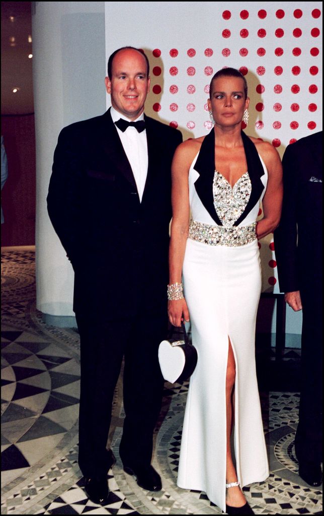 El príncipe Alberto y Estefanía de Mónaco, 2000.
