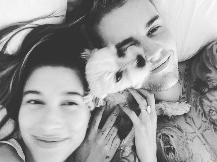 Justin Bieber y Hailey Bieber