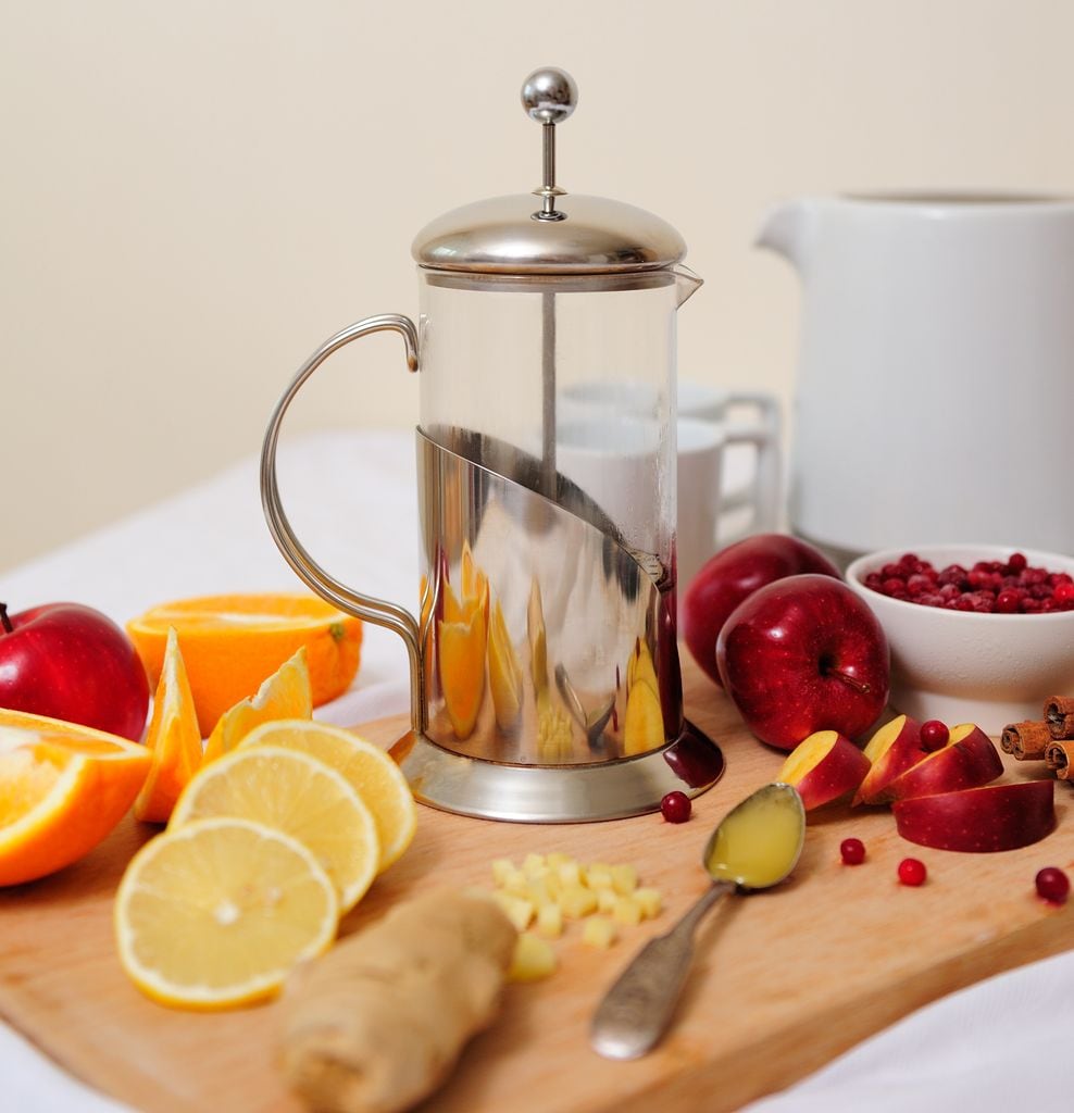 El té de manzana y jengibre es un elixir antiinflamatorio.