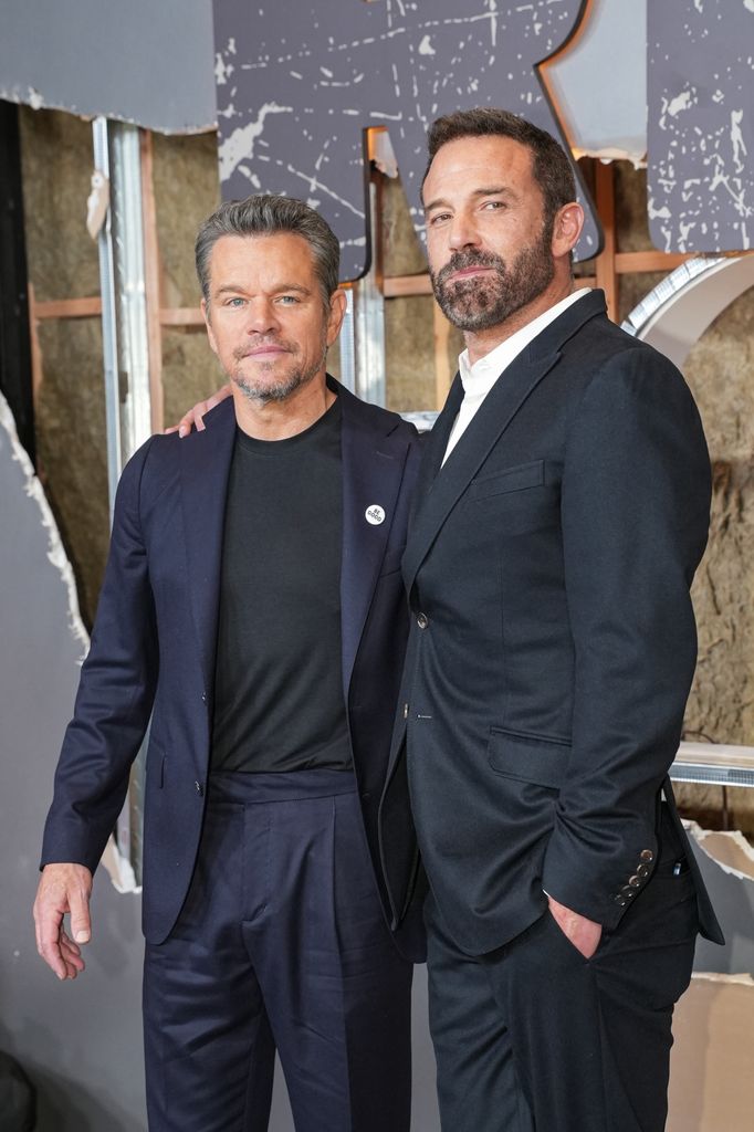 Matt Damon y Ben Affleck en la premier de 'The Rip' el pasado mes de enero