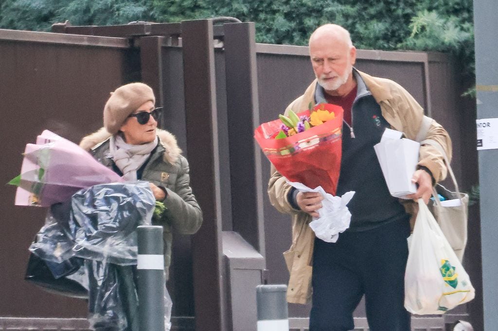 Paloma Rocasolano y Marcus Brandler en Madrid en octubre de 2023