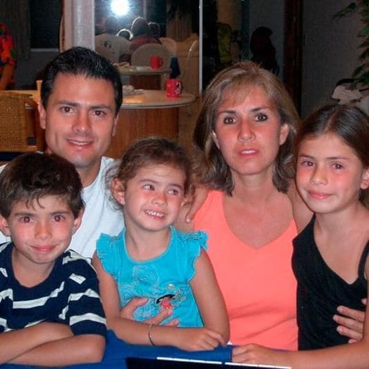 enrique pe a nieto y su familia