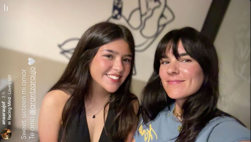 Ana Araujo celebró los dulces 16 de su hija Arantza.