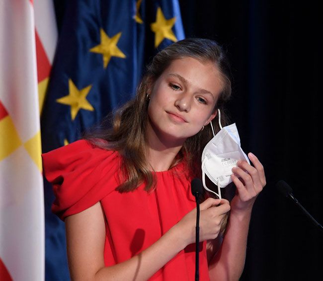 Leonor en los premios Princesa de Girona