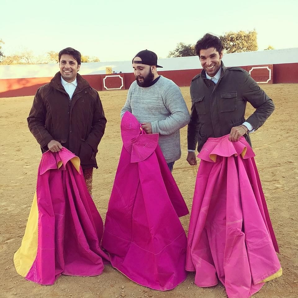 Cayetano, Kiko y Fran Rivera