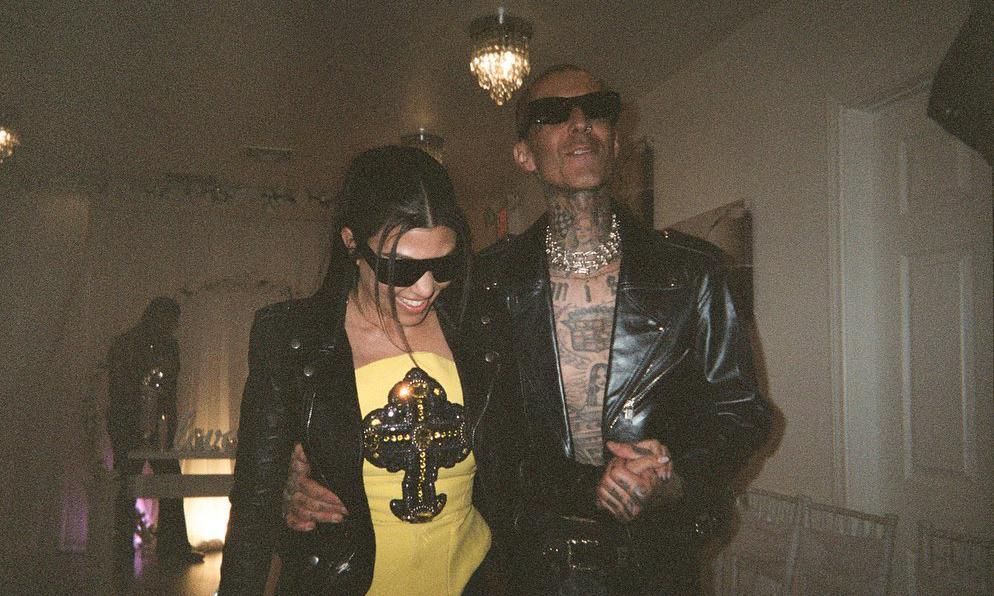 kourtney kardashian y travis barker
