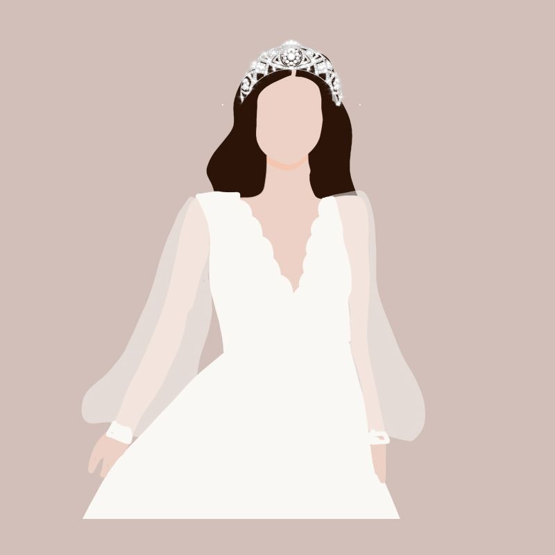 Tiaras para novias clásicas