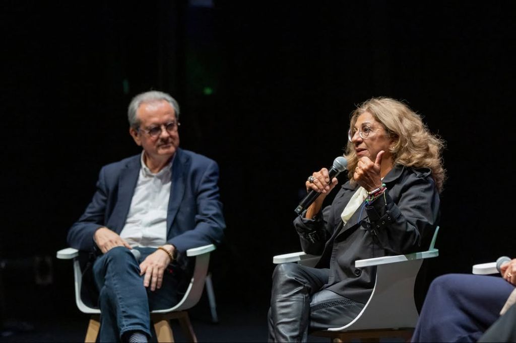 Lolia Flores, en el acto de presentación del Festival de Cine de Málaga
