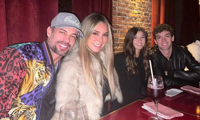 En Madrid William Levy junto a Elizabeth Gutiérrez y sus dos hijos disfrutaron de un espectáculo flamenco