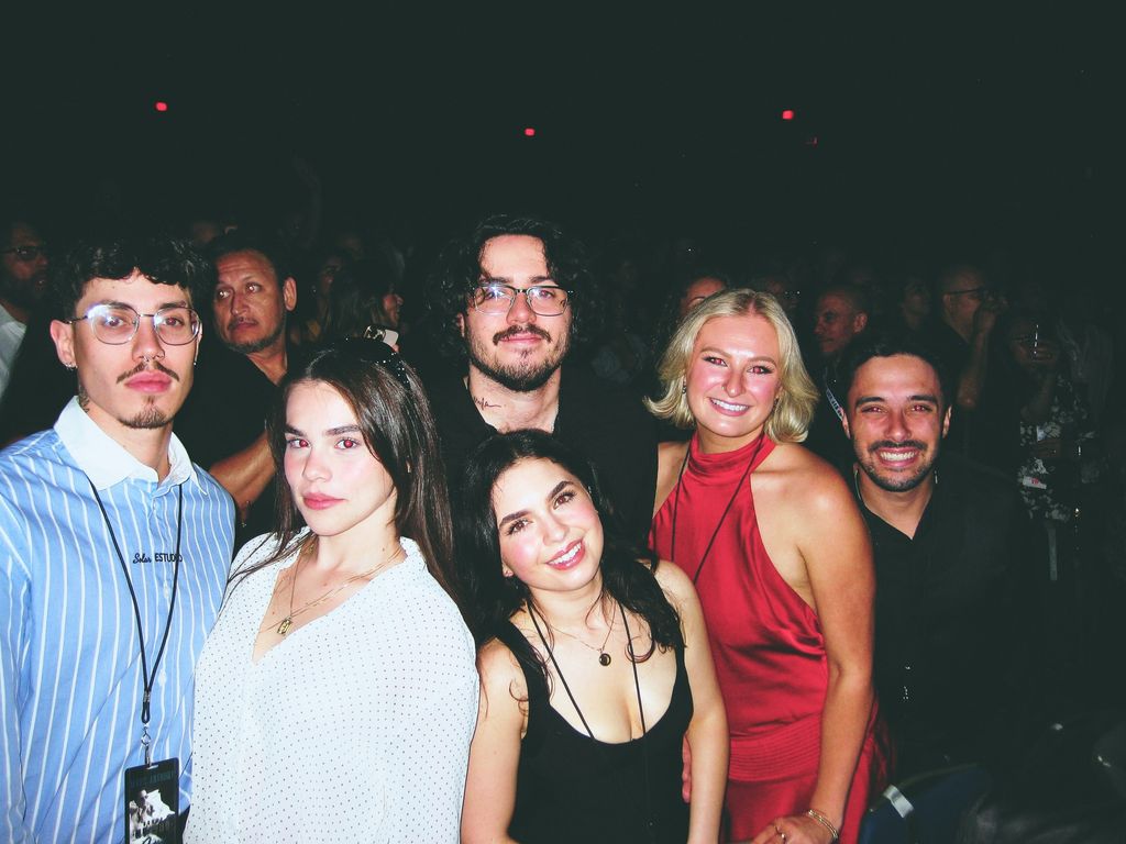 Ryan y Cristian Muñiz estuvieron acompañados de sus novias, Hannah y Kylie; respectivamente