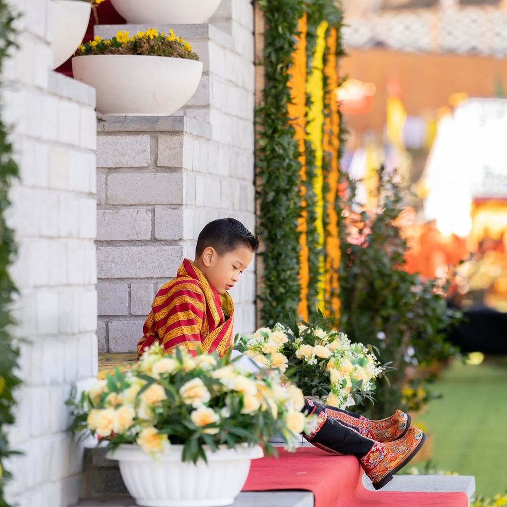 El príncipe heredero de Bután