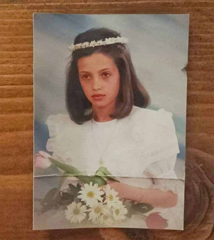 Sara Carbonero comparte una foto de su Primera Comunión