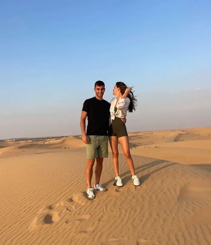 Sira Martínez y Ferrán Torres, historia de amor