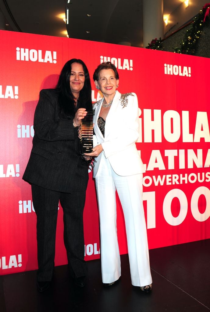 Nagidmy Márquez y Adrienne Arsht 