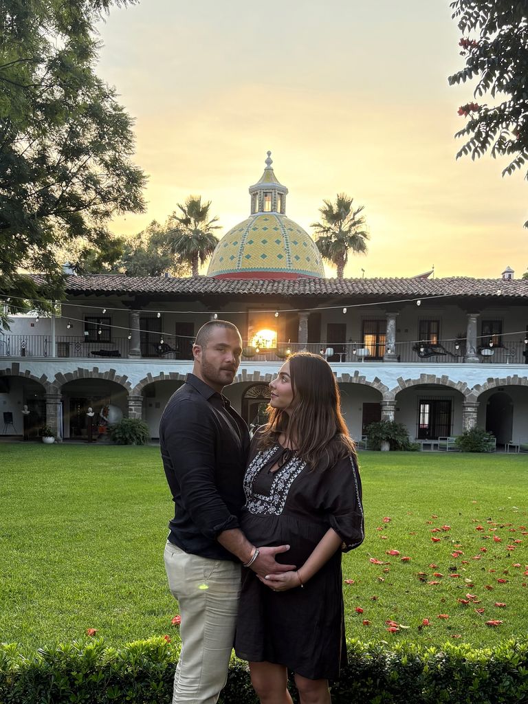Claudia Martín y su esposo, Carlos Said