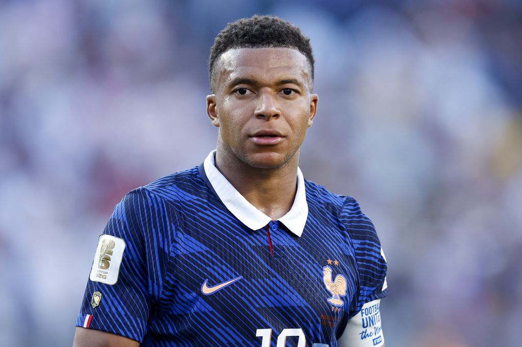 Kylian Mbappé en el juego contra Paraguay el pasado 4 de julio.
