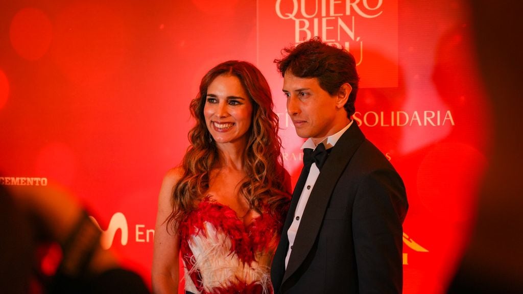 Los organizadores del evento Ingrid Yrivarren y Andrés Roca Rey