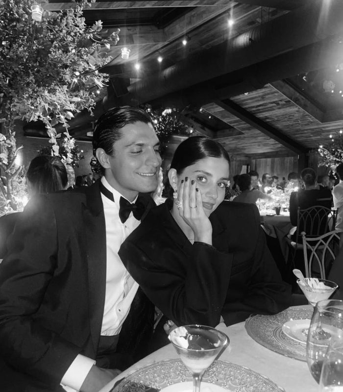 María García de Jaime y Tomás Páramo en Instagram