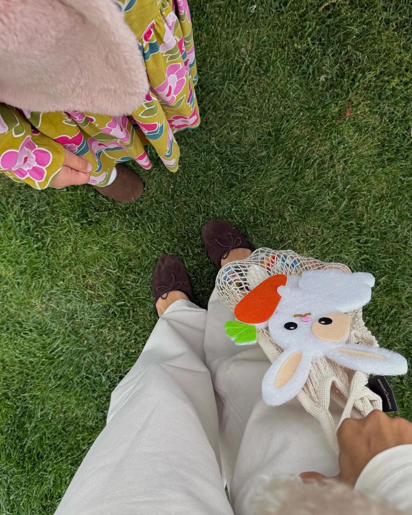 Sharon Fonseca y Blu Jerusalema disfrutaron de un lindo día de Pascua en su hogar en Italia.