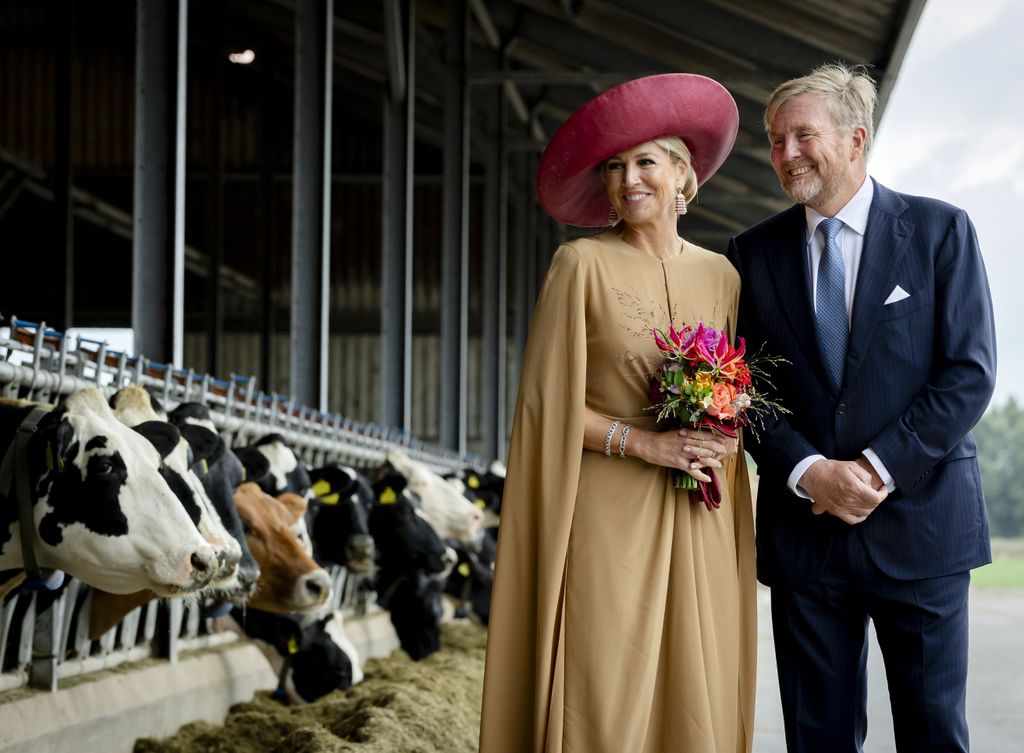 El rey Guillermo y la reina Máxima de Holanda en su visita a la granja de Riedstra-Hoving, 2026