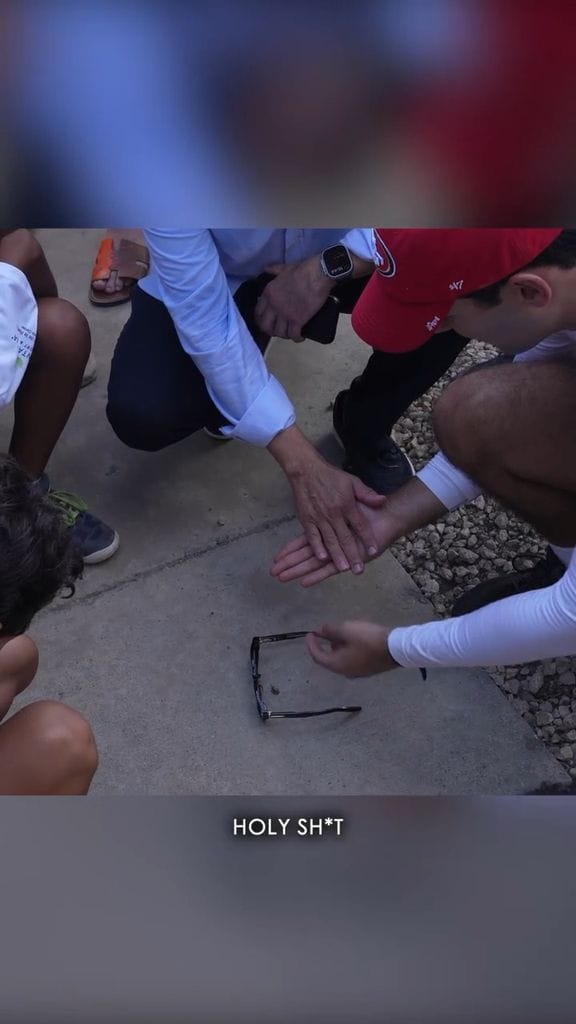 Enrique Peña Nieto quedó asombrado con los trucos de magia en los que participó