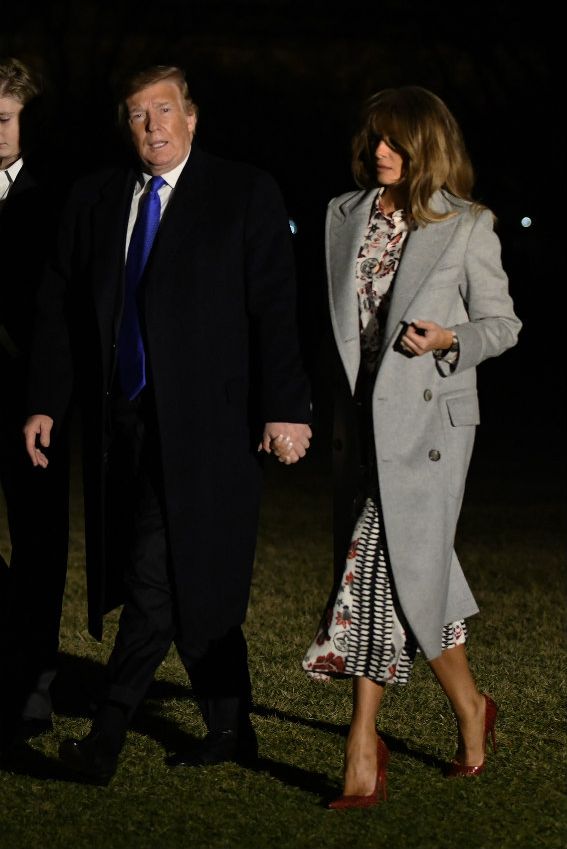 Melania y Donald Trump