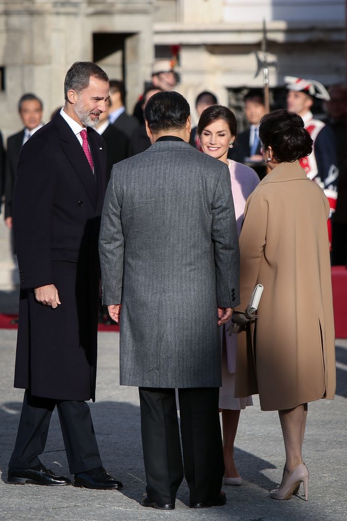 Durante la visita de Estado a Madrid, ya mantuvieron una cena privada antes de la bienvenida oficial 