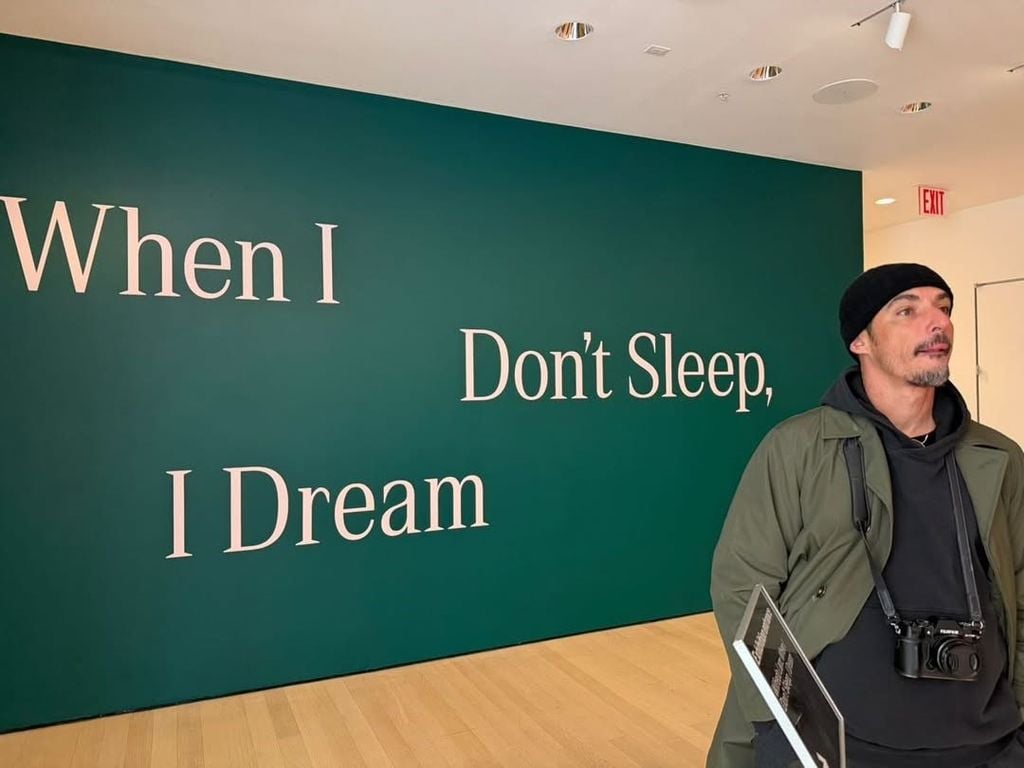 El cumpleañero en el MoMA, en la exposición del pintor cubano Wifredo Lam.