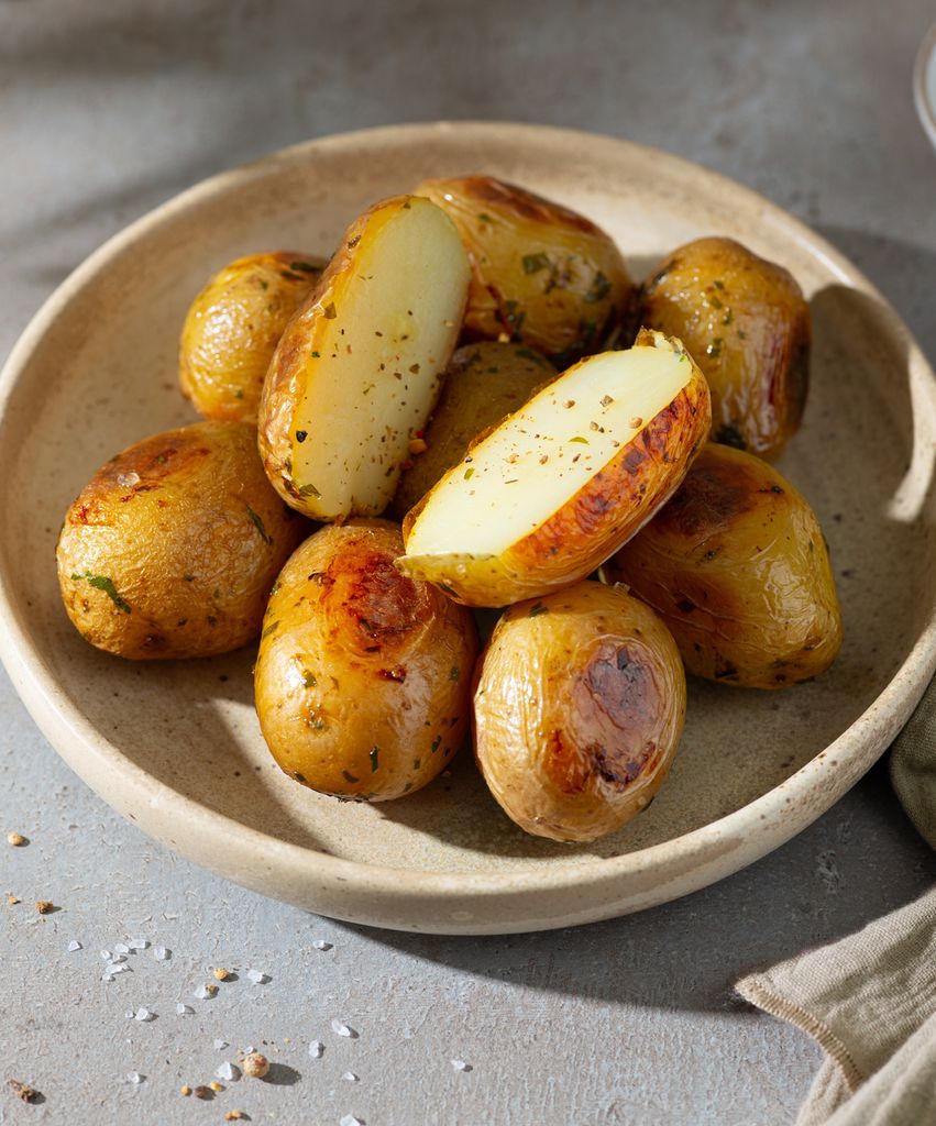 Patatas asadas.