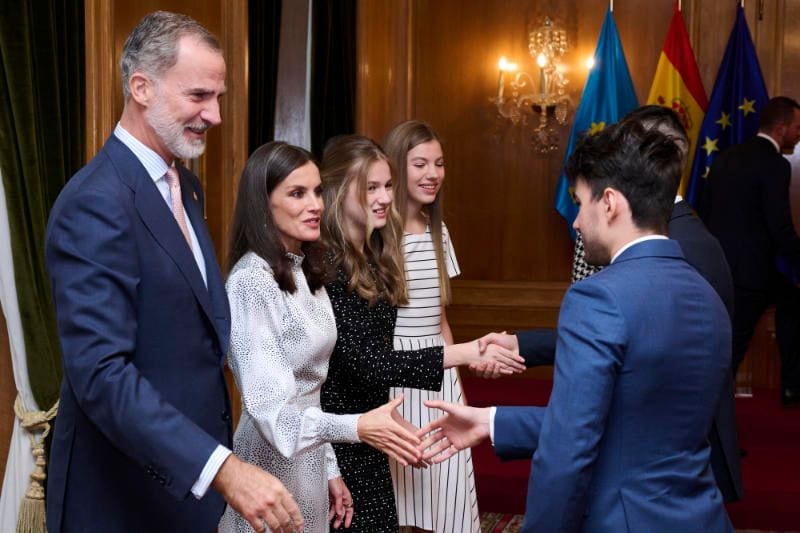 Los Reyes, la princesa Leonor y la infanta Sofía