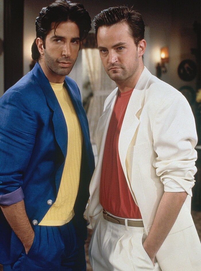 Matthew Perry y David Schwimmer