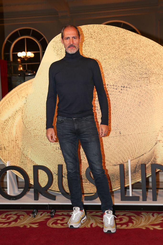 Manuel Bandera, durante el estreno del musical 'A Chorus Line' en Barcelona, el jueves 21 de abril de 2022