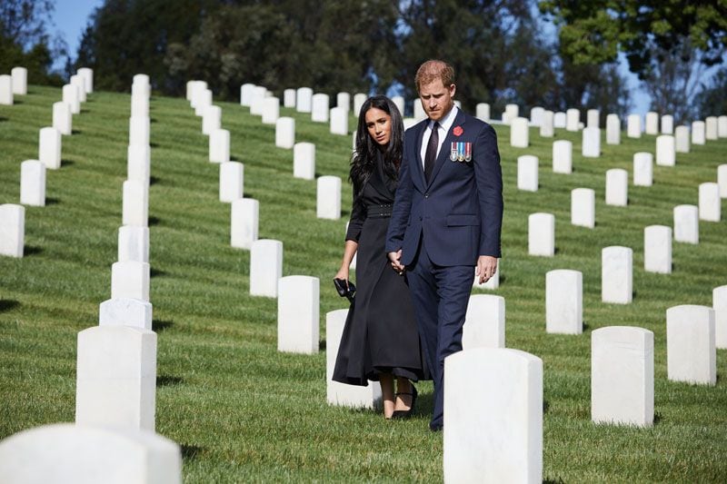 Meghan Markle y el príncipe Harry