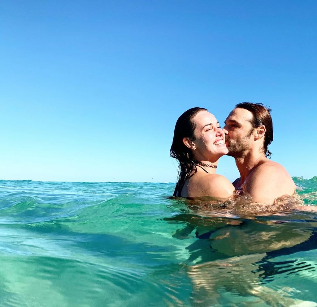 Irene Esser e Iván Sánchez fueron pareja por un tiempo. 