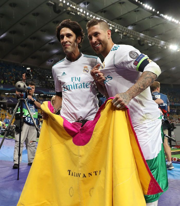 Alejandro Talavante y Sergio Ramos