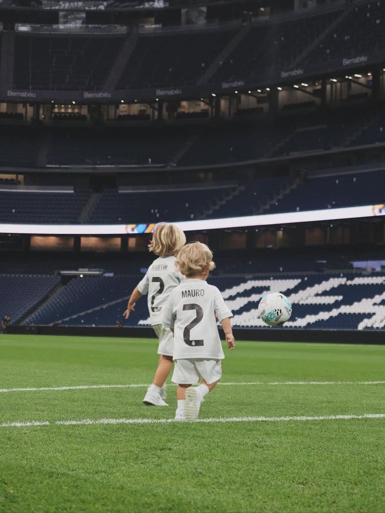 Hijos de Dani Carvajal, capitán del Real Madrid