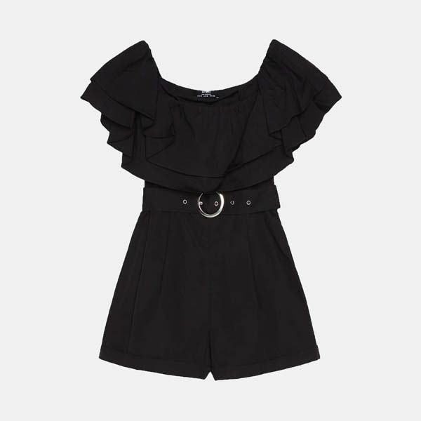 mono volantes bershka