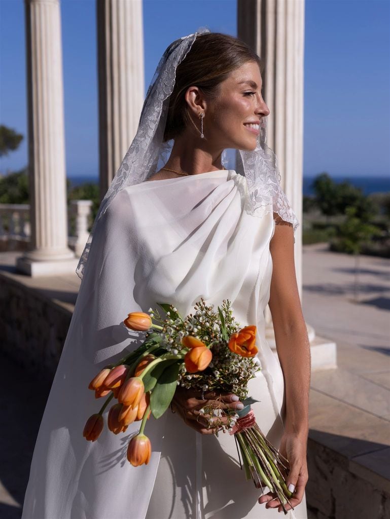 Vestido de novia de Carla, de Claudia Llagostera