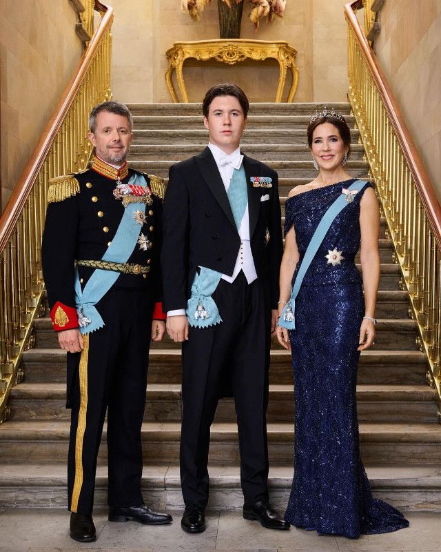 Federico de Dinamarca, Mary de Dinamarca, Christian de Dinamarca