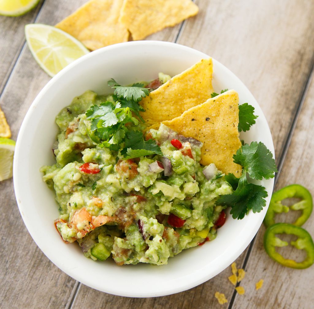 Guacamole, un clásico de la cocina mexicana, perfecto como opción de picoteo.