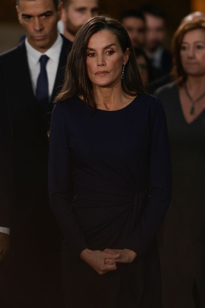 La reina Letizia ha estado muy pendiente de los afectados