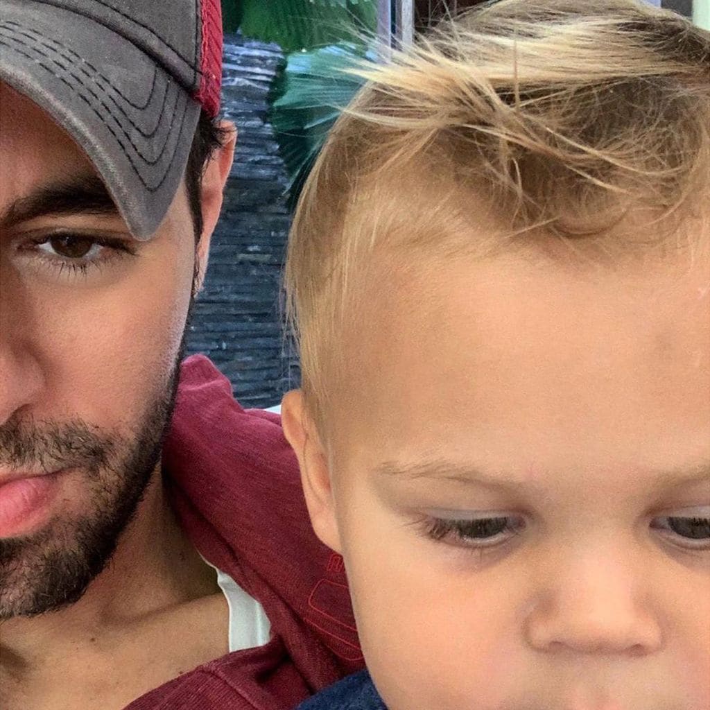 enrique iglesias y su hijo nicholas