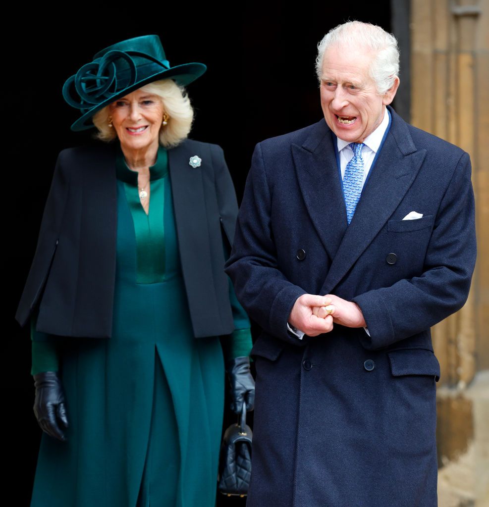 Rey Carlos III y reina Camilla