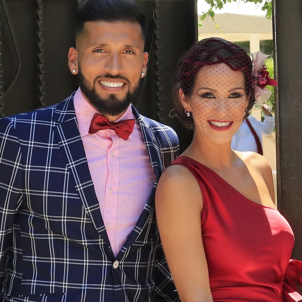 Ezequiel Garay y Tamara Gorro